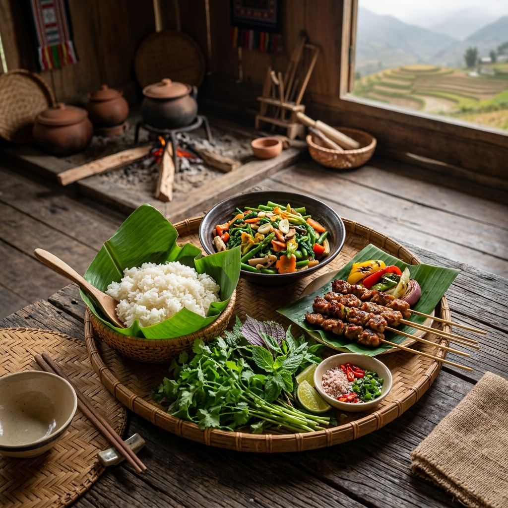 Plateau traditionnel Sapa