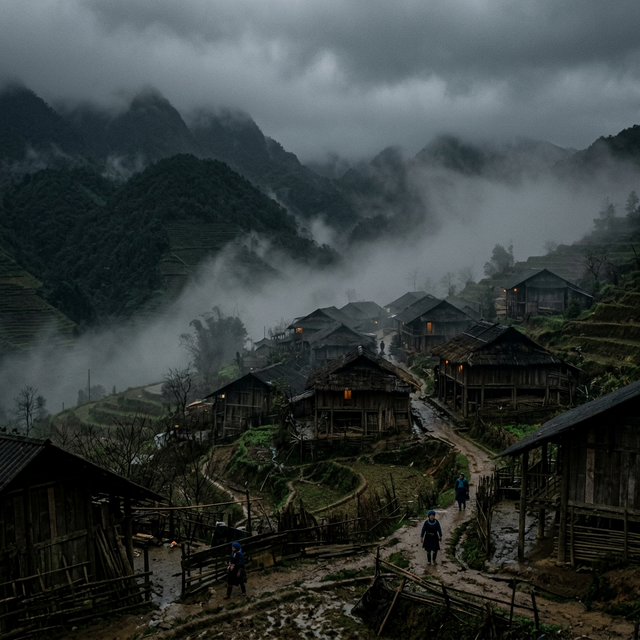 Sapa en Hiver