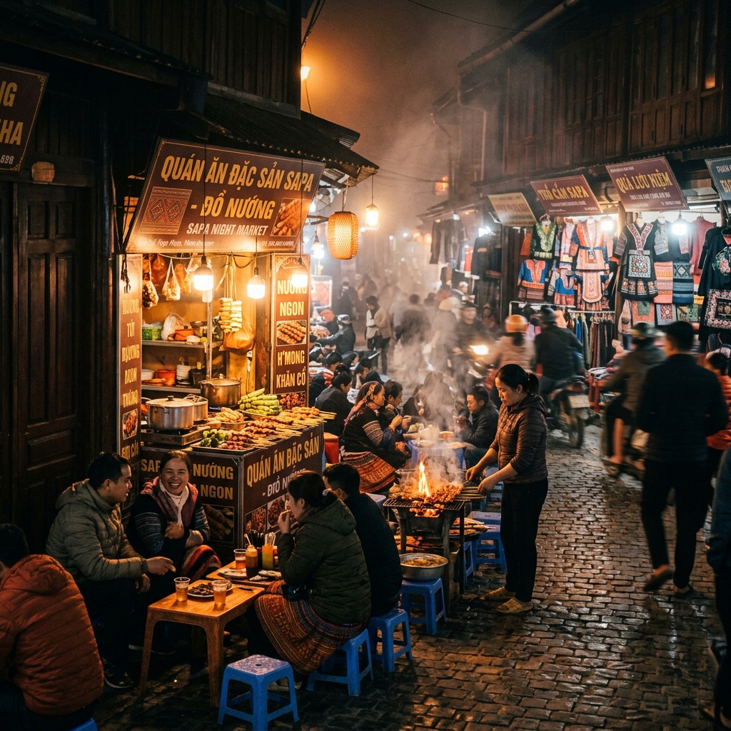 Street food Sapa